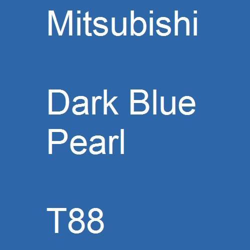 Mitsubishi, Dark Blue Pearl, T88.